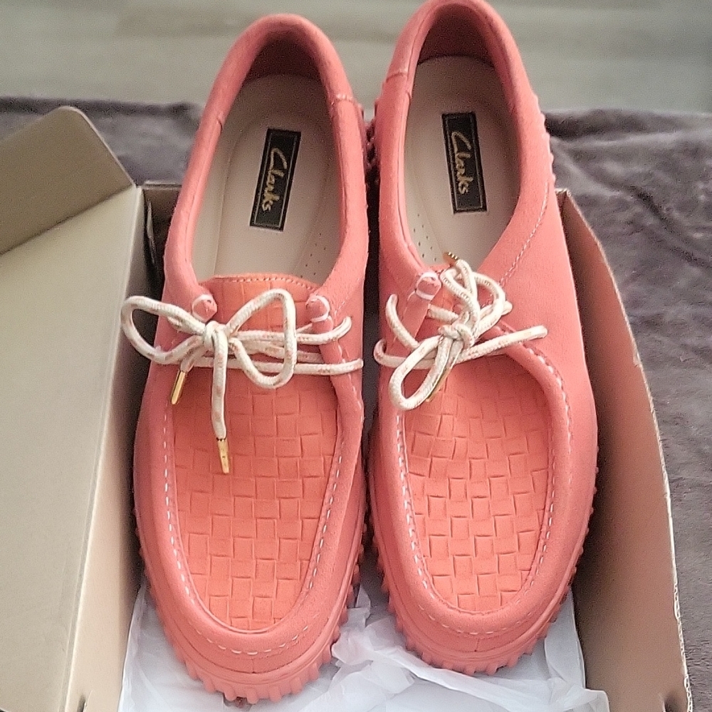 Clarks Women's Coral Suede Loafers